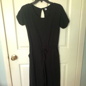 Black Casual Jumpsuit